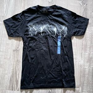 Black cotton t-shirt